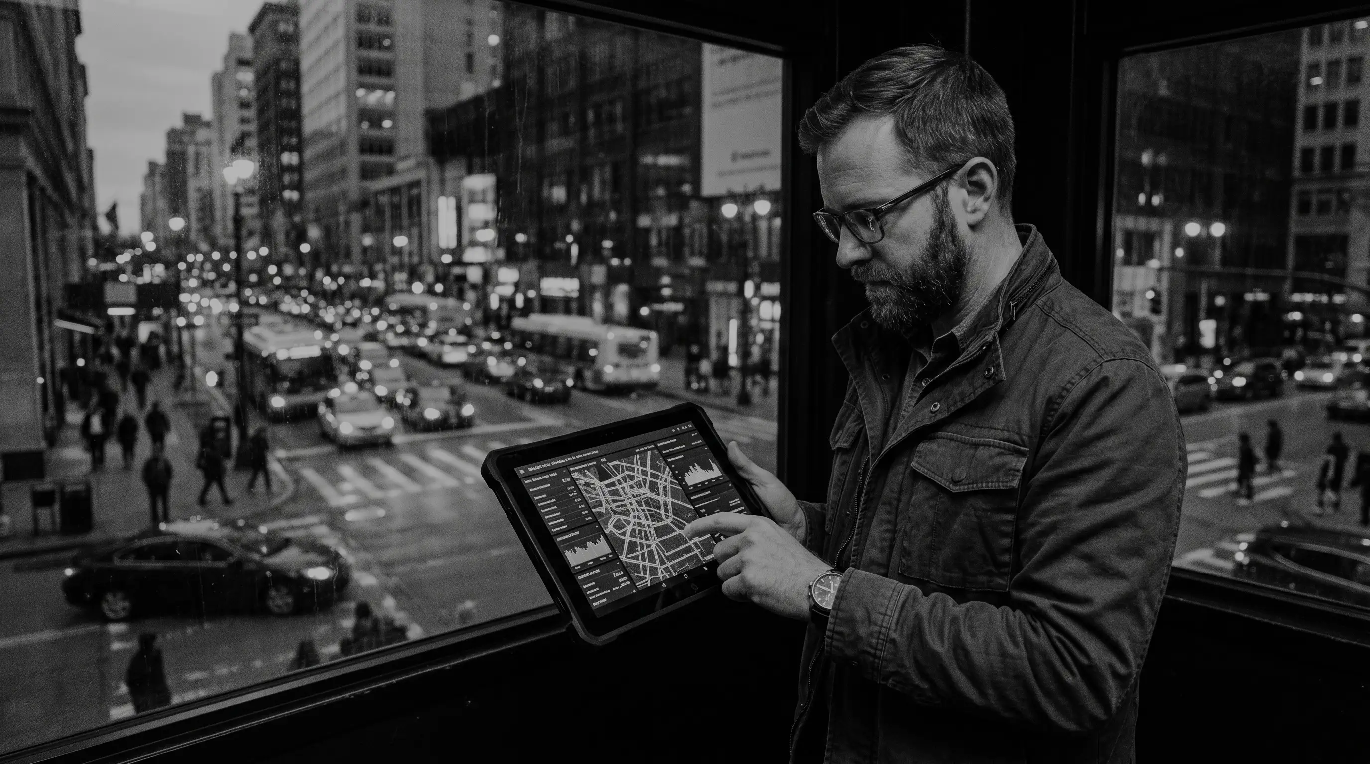 Digital platforms with artificial intelligence for integrated management of urban and interurban mobility.
